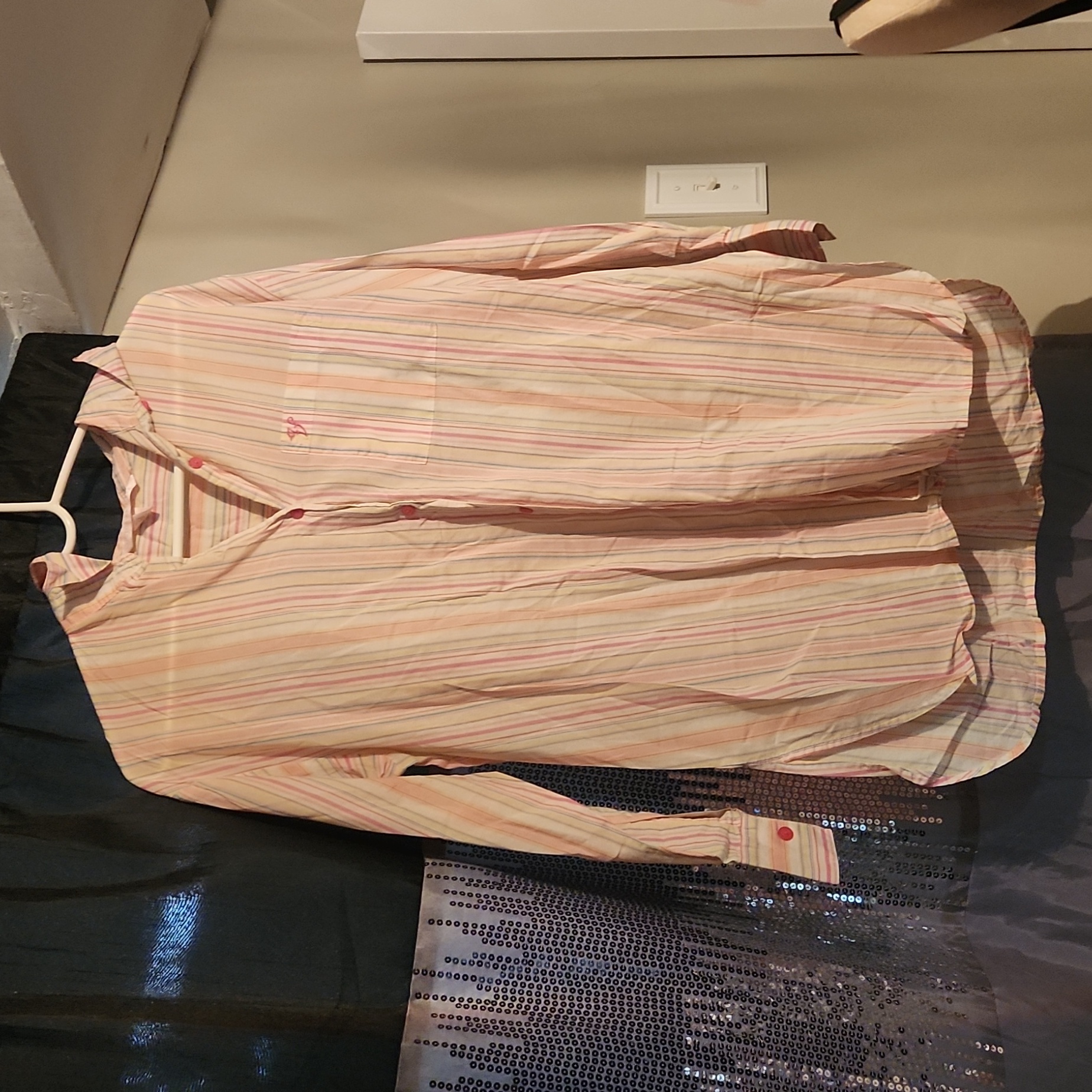 Vs Button Down Sleep Tunic